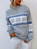Winter Snowflake Sweater | Cozy Comfort for Cold Days